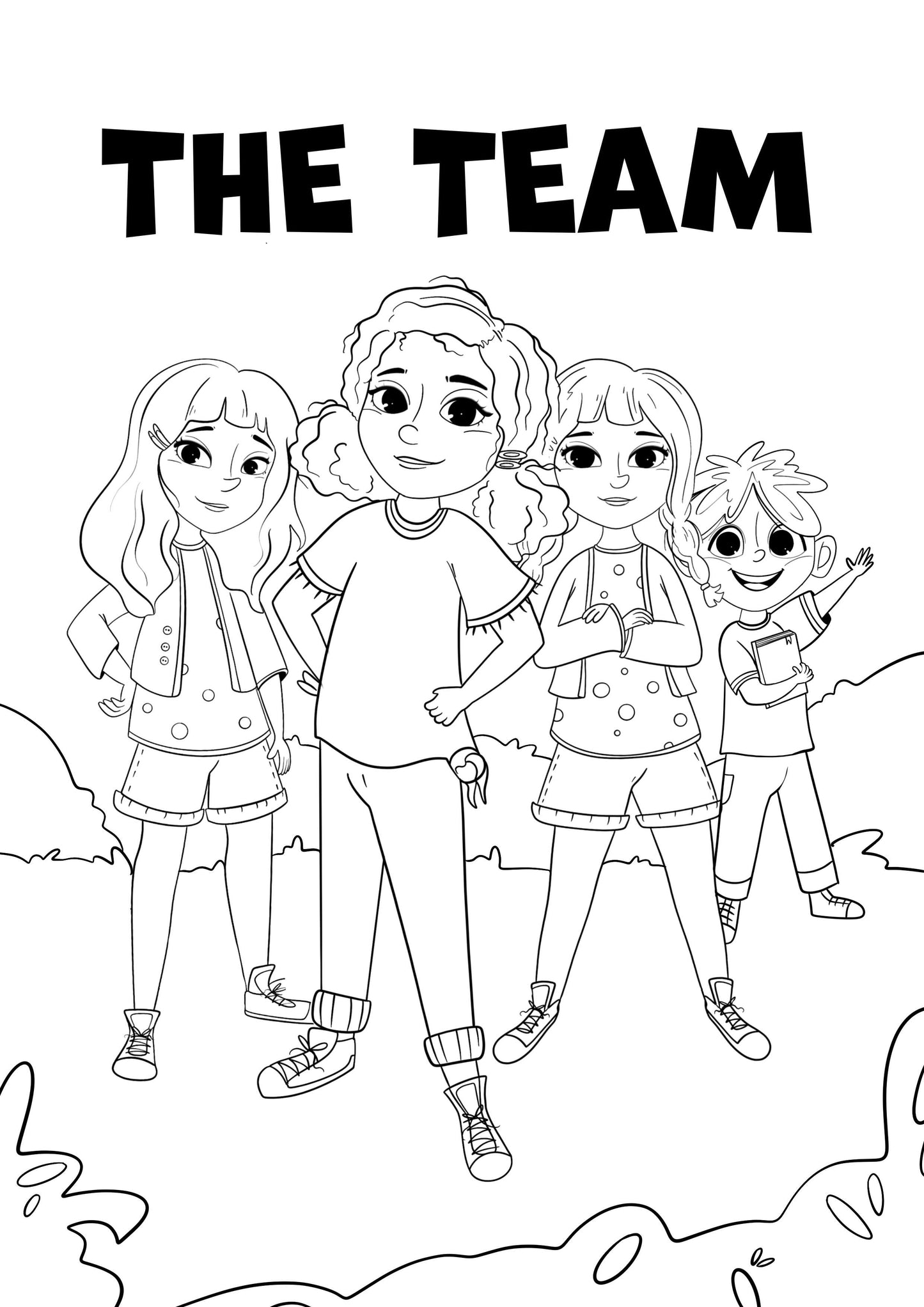 Ella and Friends Activity Sheets